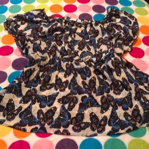 Cato Butterfly 🦋 Babydoll Blouse Plus Size 26/28W